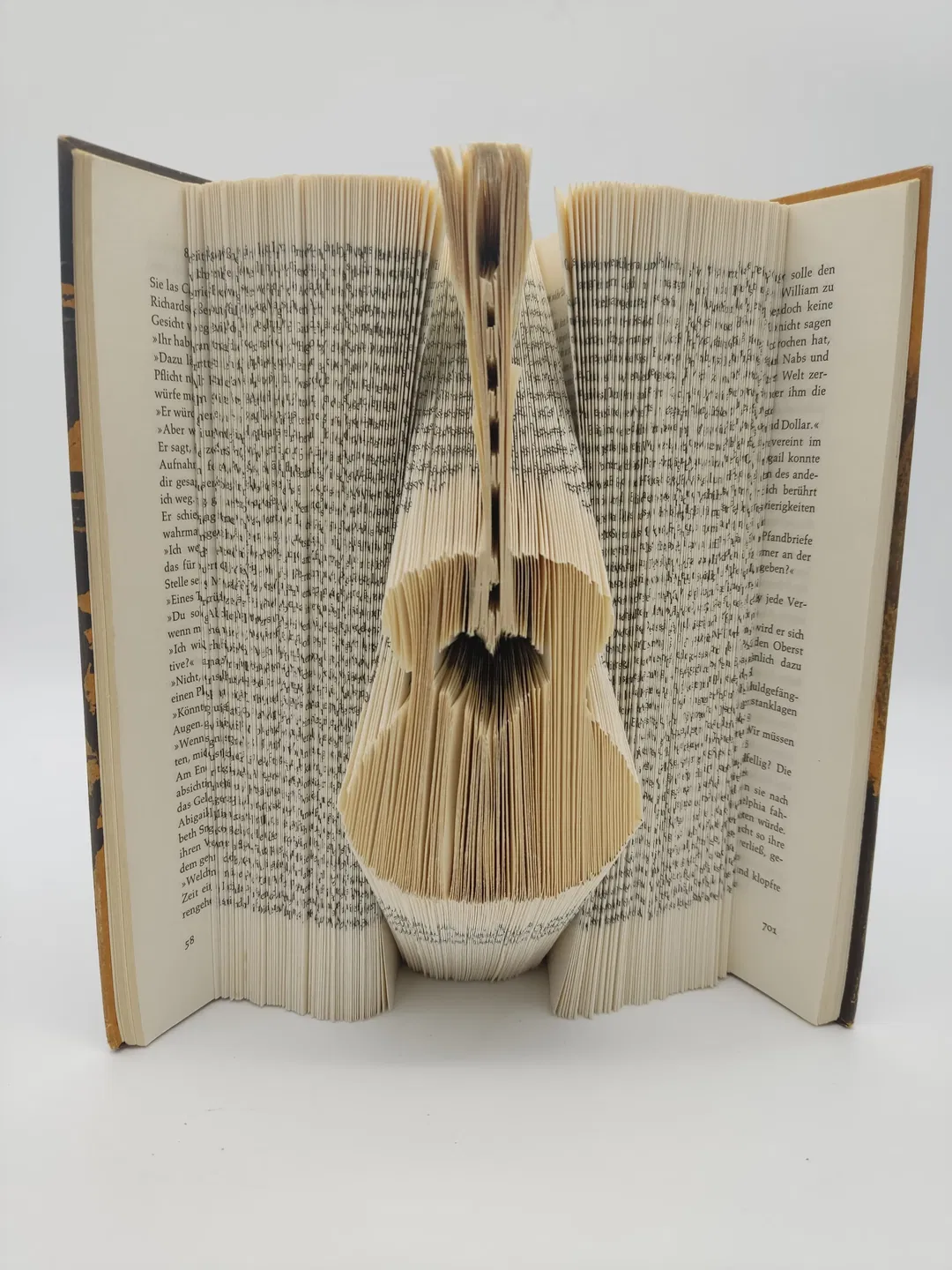 Faltkunst Buch Gitarre - Bild 1