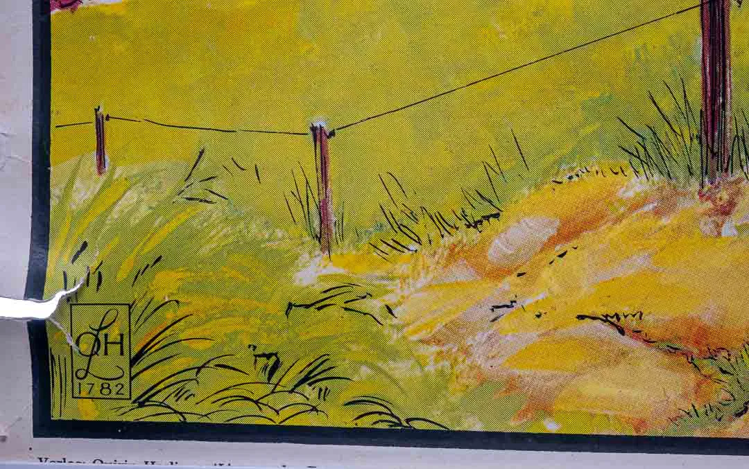 Lehrbild Frühling, Wanderung, Verlag Quirin Haslinger, Linz – Bild 3