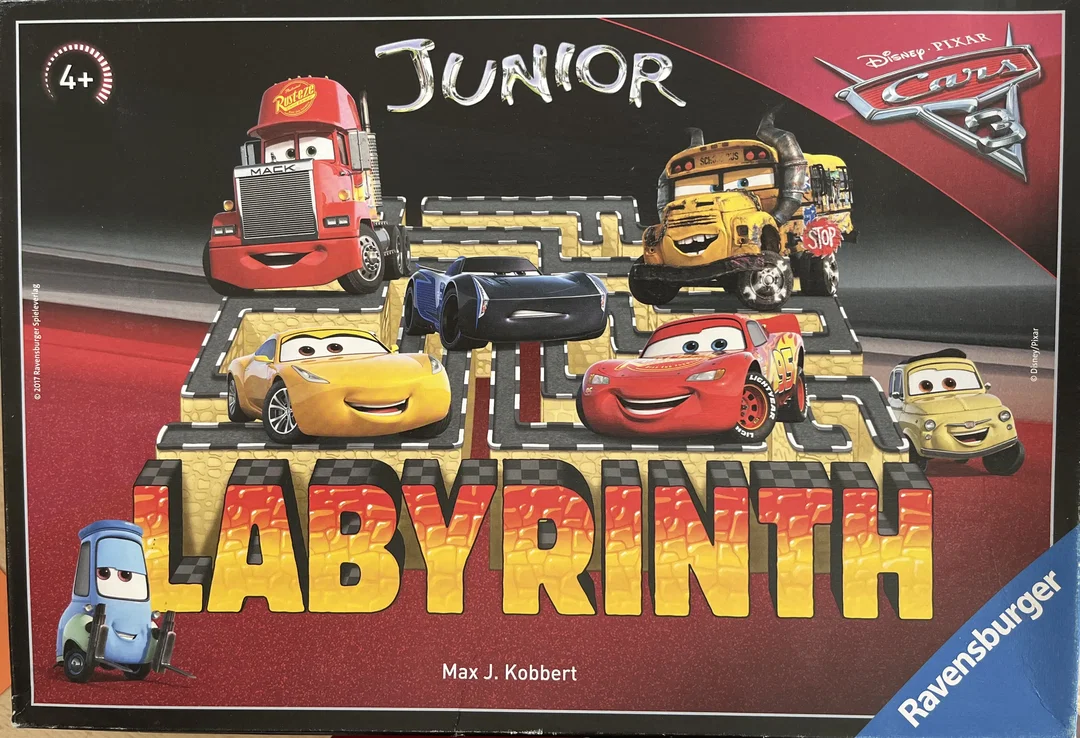 RAVENSBURGER Junior Labyrinth Disney PIXAR Cars – Bild 1