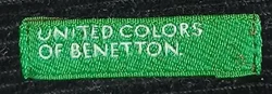 United Colors of Benetton Cordrock schwarz Gr. M - Bild 4