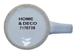 Home & Deco Weihnachtstasse gemustert  - Bild 5