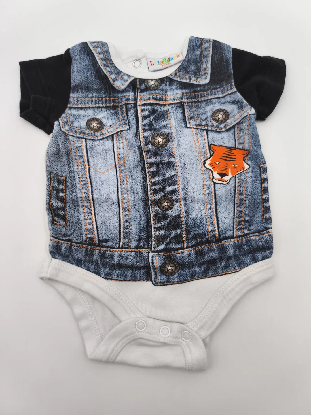 Lily&Jack Baby-Body, Kurzarm, Gr. 50/56, 0-3 Monate – Bild 1