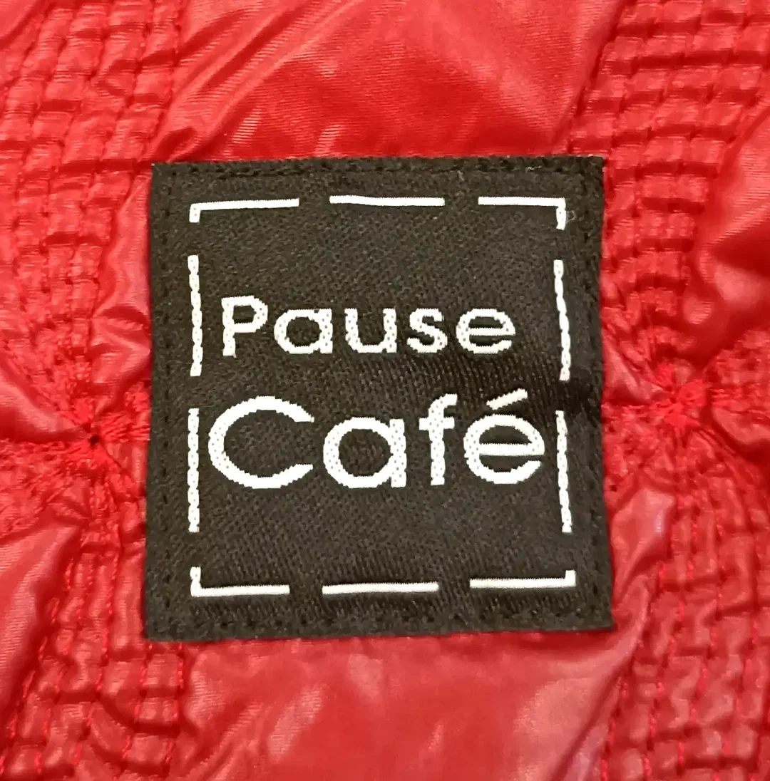 Pause Cafe Damen Mantel schwarz/rot Gr. 42 – Bild 3