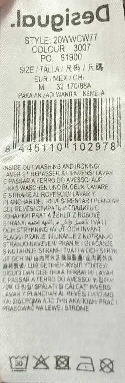 Desigual Damenbluse gemustert in Gr. M – Vorschau 4