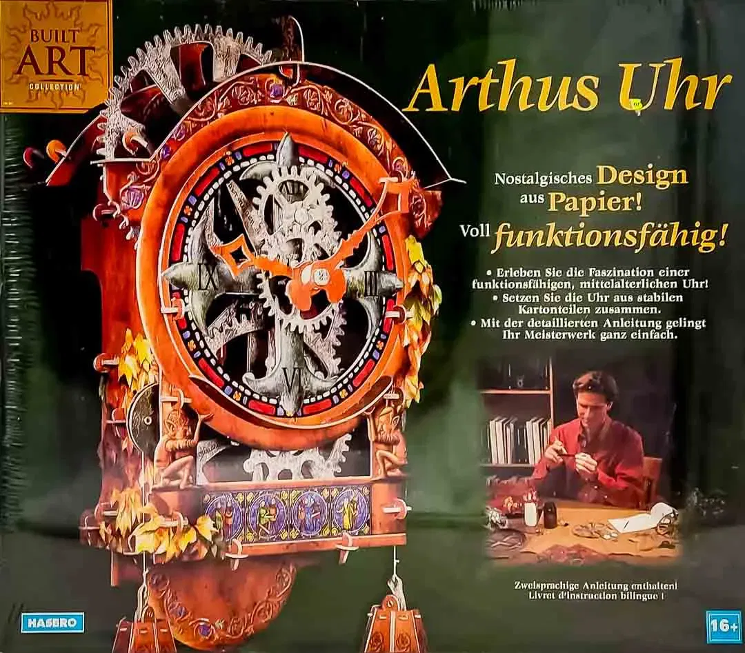 Hasbro Arthus Uhr – Voll funktionsfähiger Papier-Bausatz - Bild 1