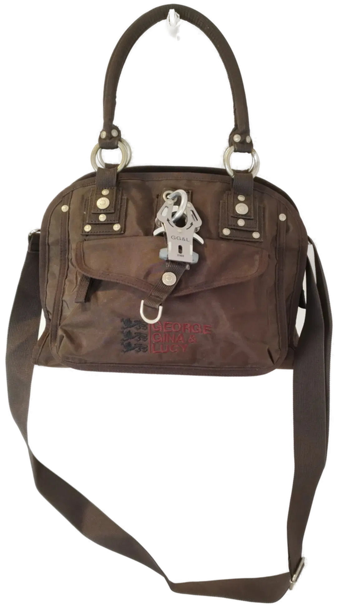 George Gina & Lucy Schultertasche Braun | Urbaner Retro-Charme - Bild 4