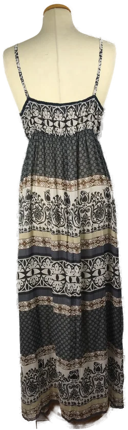 Maxikleid Damen, Sonstige, Polyester, Sommer (Gr. 46) | Sommerabend-Schatz – Vorschau 3