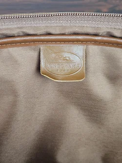 LONGCHAMP 1948 Vintage Leder Aktentasche, braun  - Bild 8