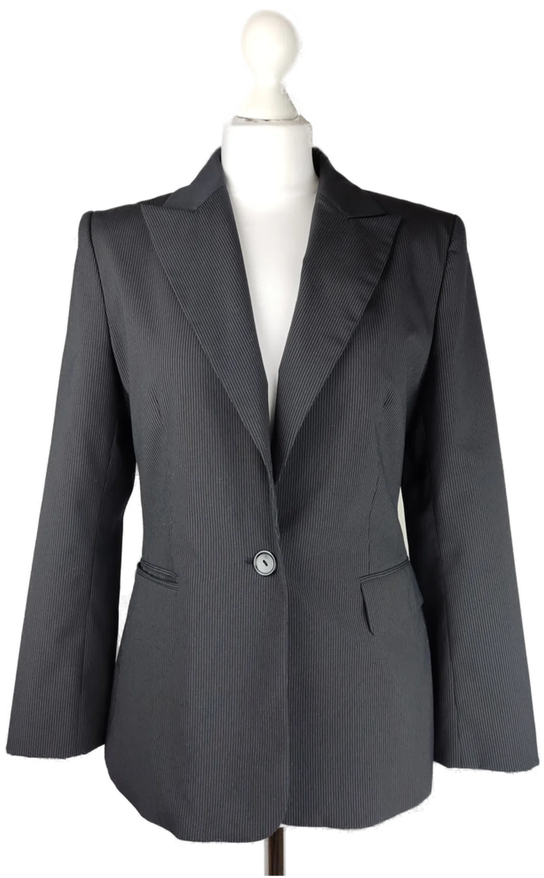 MEXX Hosenanzug Damen Mischfaser Gestreift | Zeitloser Klassiker; Blazer GR. 38; Hose GR. 36 - Bild 4