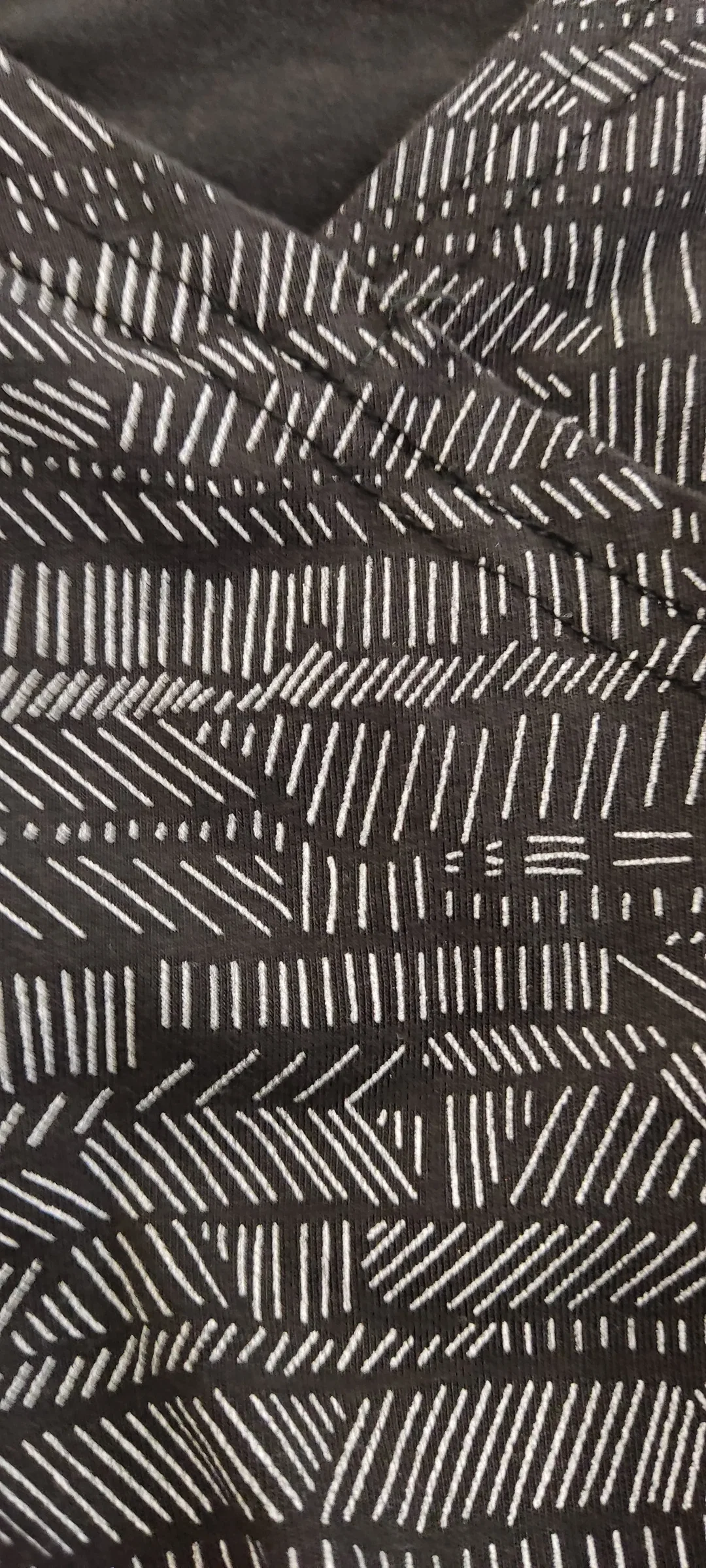 Anukoo Damen Kleid Fairtrade schwarz/weiß Gr. XS – Bild 3
