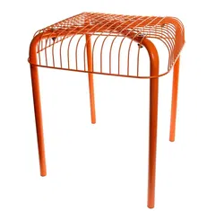 Vintage IKEA Västerön Metall-Hocker, 1990er, Industrial - Bild 3