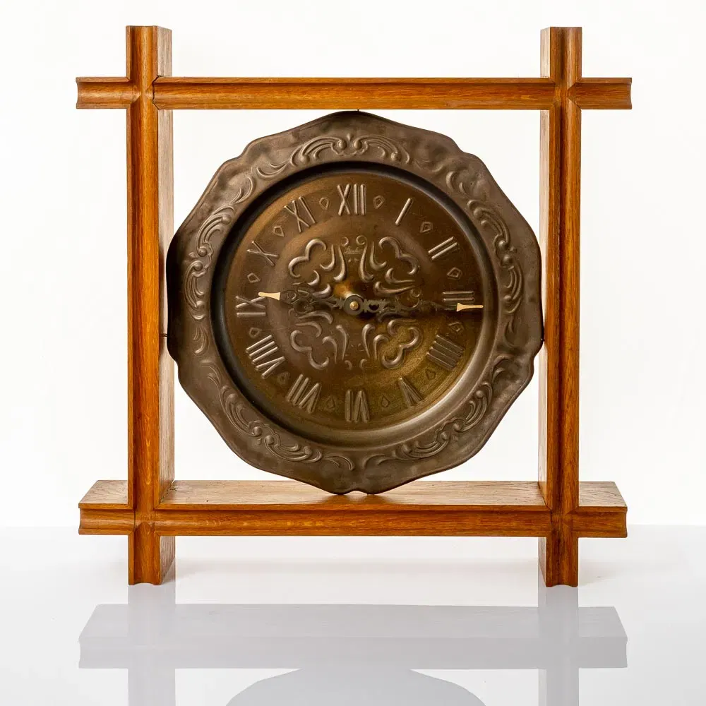 Stöcker Wanduhr im Holzrahmen - Bild 4