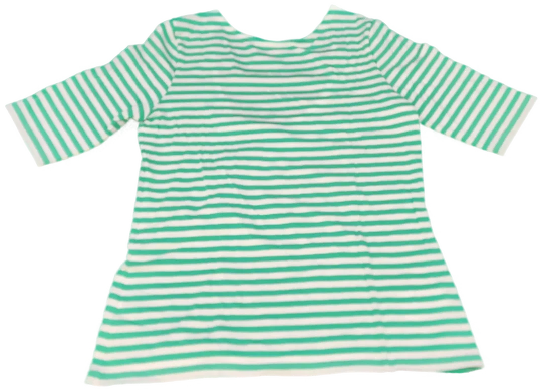 United Colors of Benetton Kindershirt türkis/weiß Gr. XS/ECH - Bild 1