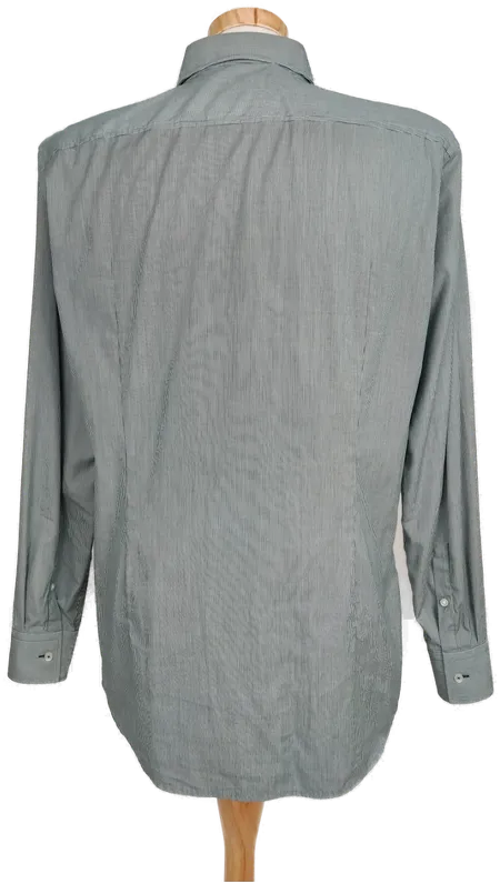Hugo Boss Herren Hemd, blau/weiß - Gr. M  – Bild 3