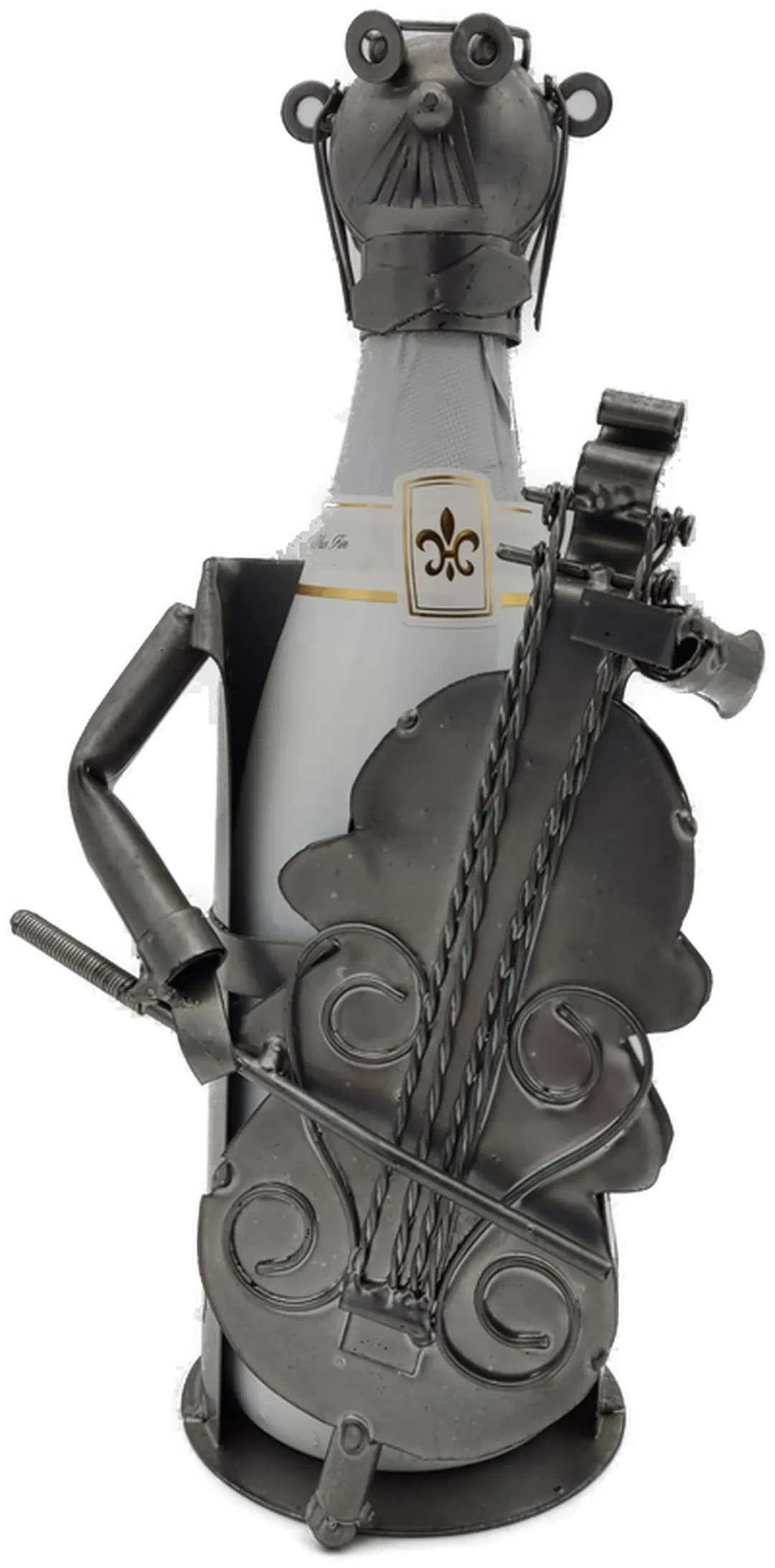 Flaschenhalter Metall | Industrieller Charme - Bild 1