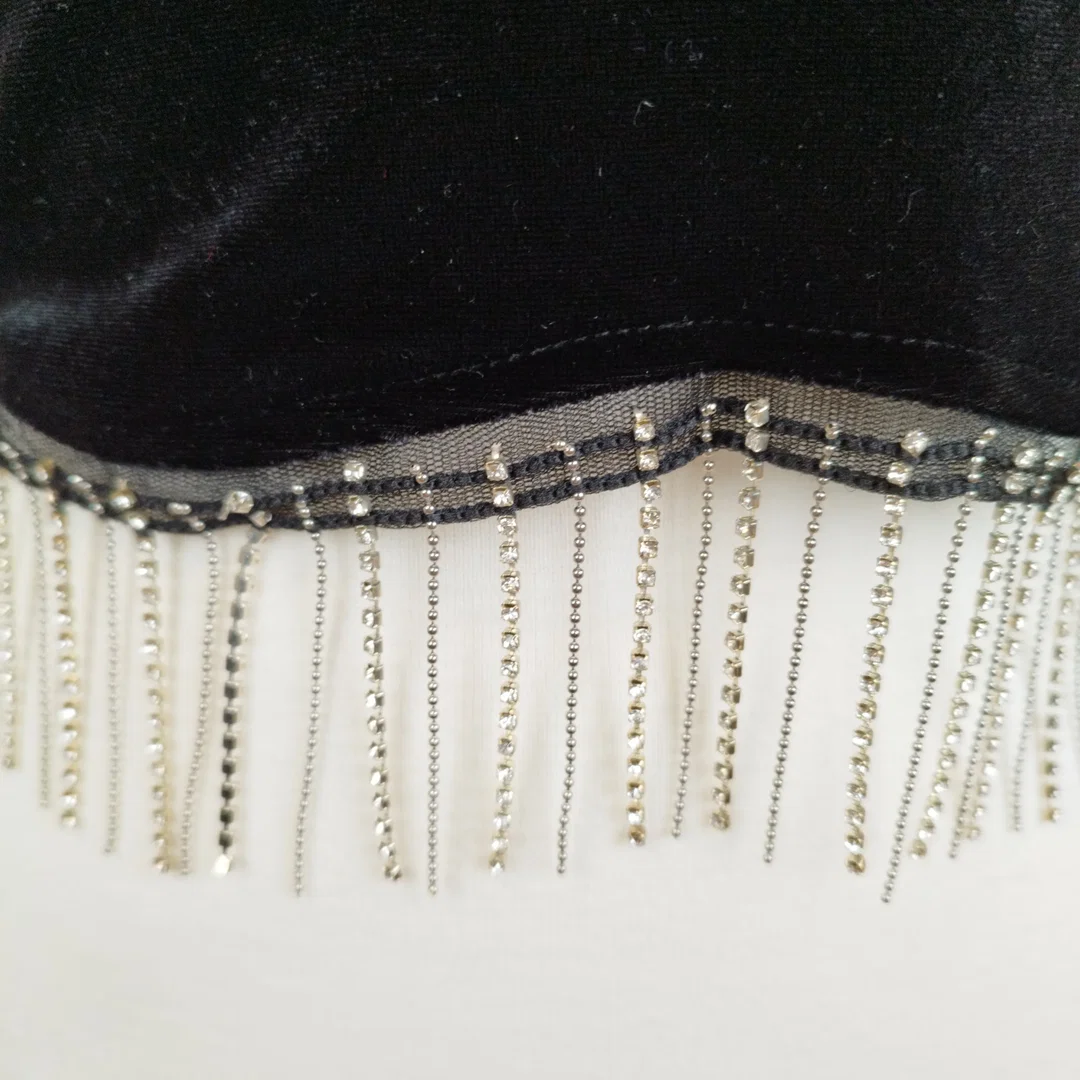 KOTON rollkragen-Pullover mit Stein-Details - Gr. XS / 89% Polyester, 11% Elasthan – Bild 4