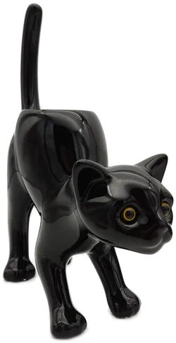 PartyLite Teelichthalter Schwarze Katze | Wie Neu – Vorschau 2