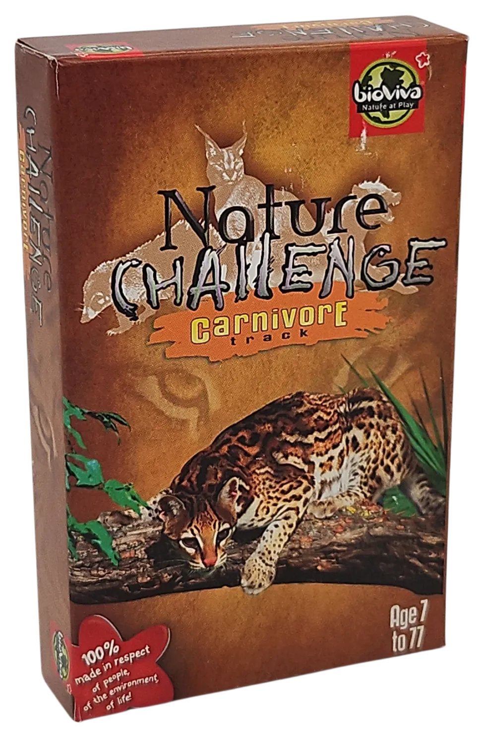 Nature Challenge - Carnivore track - Spielkarten - bioviva  - Bild 1