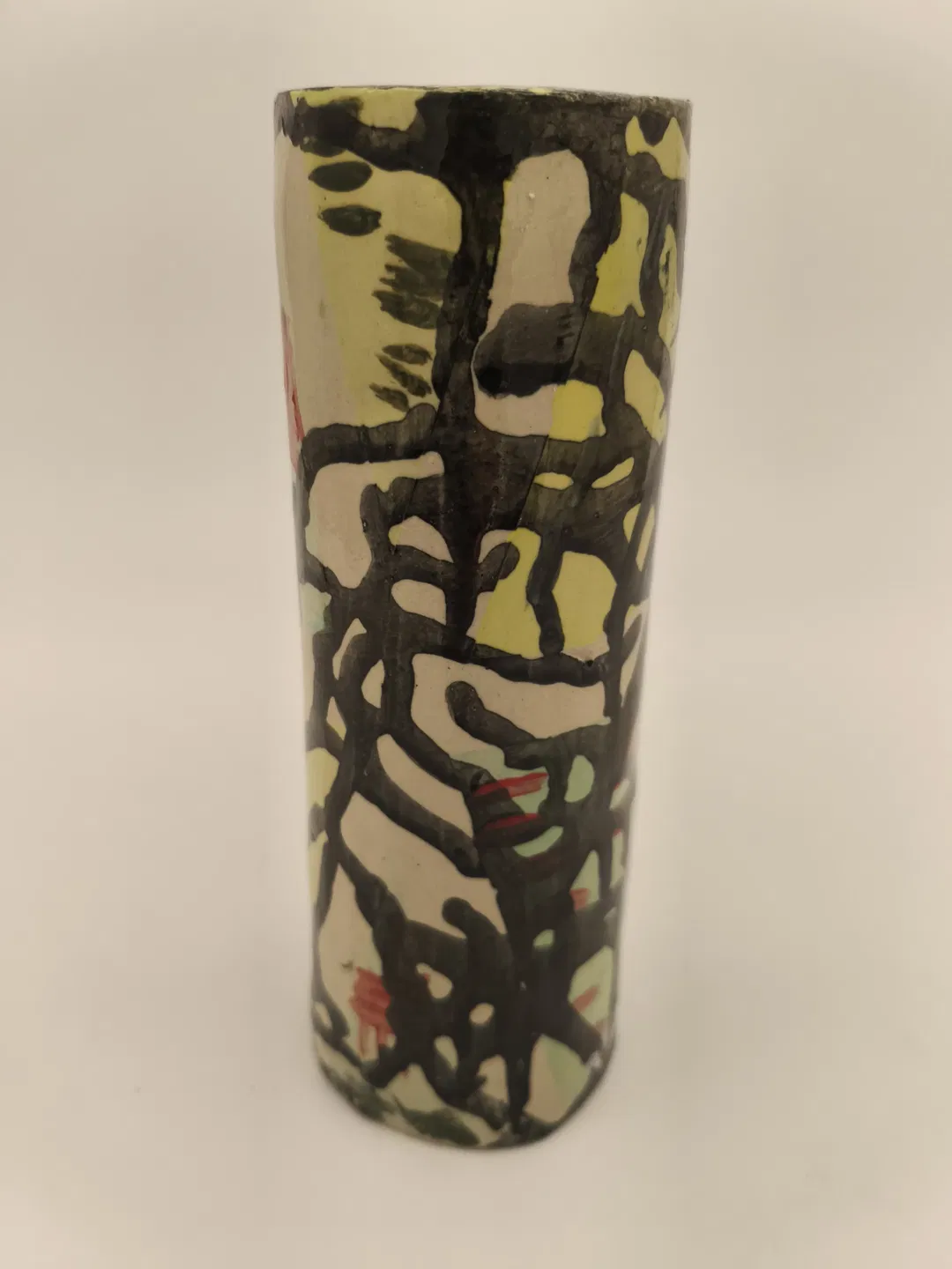 Vase handbemalt, 12cm hoch - Bild 1