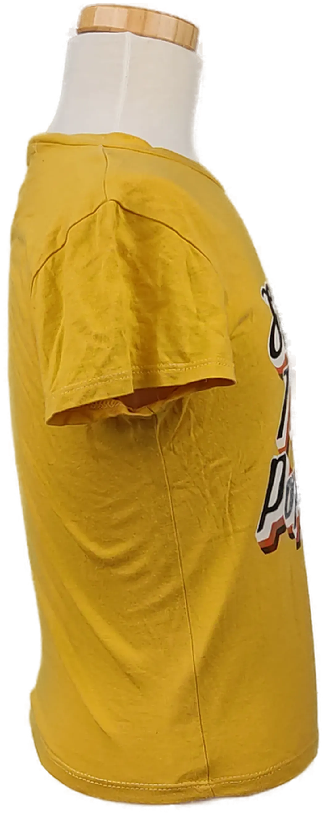 FASHION NOVA Kinder T-Shirt mit Aufdruck gelb - Gr. 111-116 – Bild 2