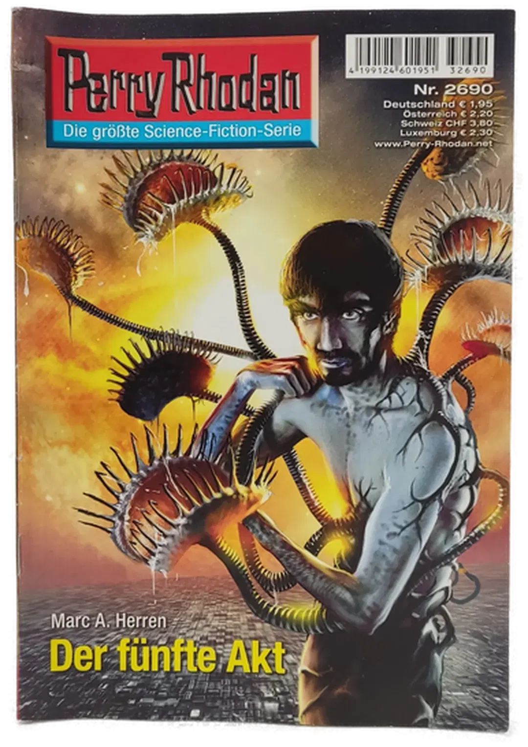 Romanheft Perry Rhodan Der fünfte Akt Erstauflage Nr.2690 - Bild 1