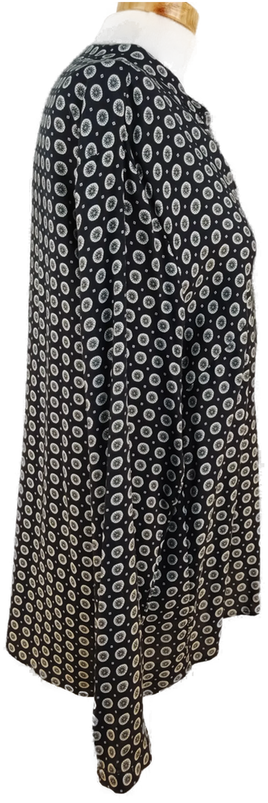 Janina Damenbluse / schwarz-weiß -Größe: XL/42 – Bild 3