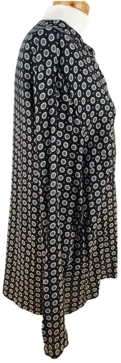 Janina Damenbluse / schwarz-weiß -Größe: XL/42 - Bild 3