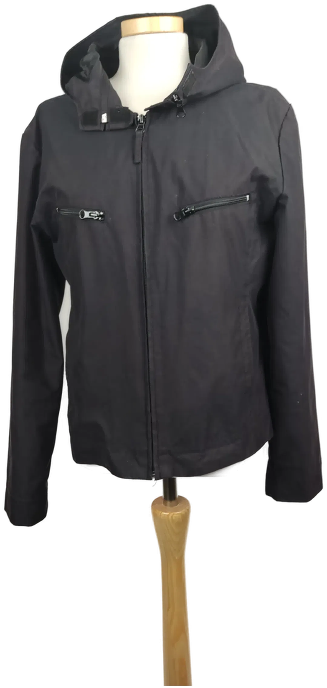 Damenjacke schwarz  mit Zipp- M/ 38 - Bild 4