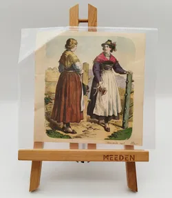 Holzstich Kopie zweier Damen von Knilling - Bild 1