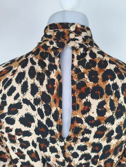 Only, Damenkleid Leo- Print, Gr. S - Bild 4