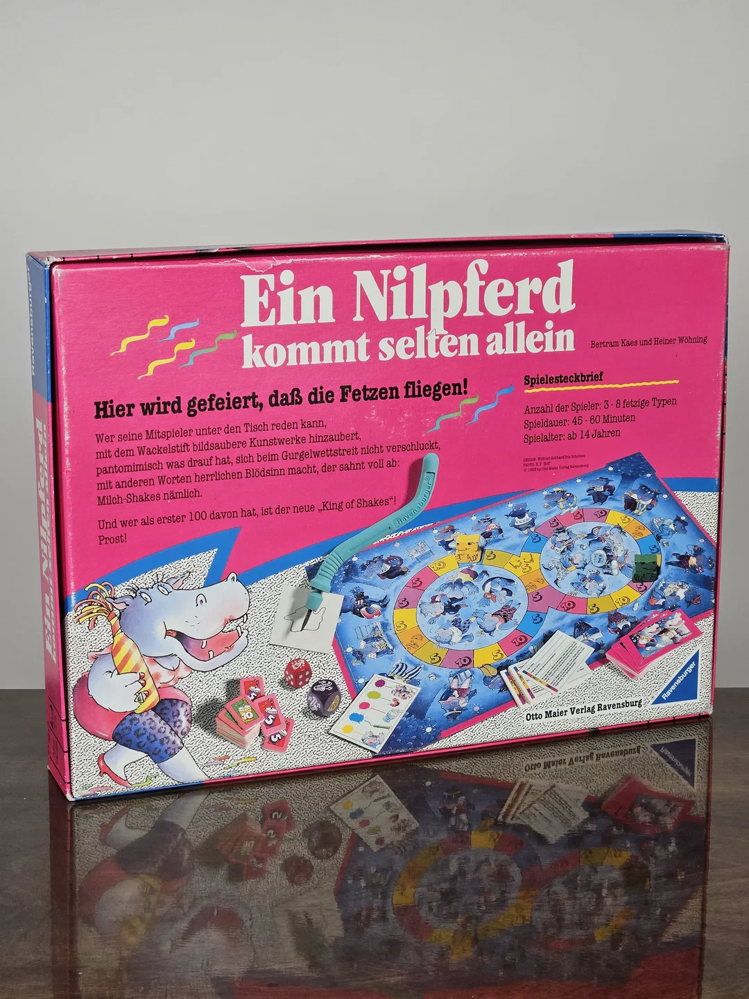 Ein Nilpferd kommt selten allein - Gesellschaftsspiel - Ravensburger  – Bild 2