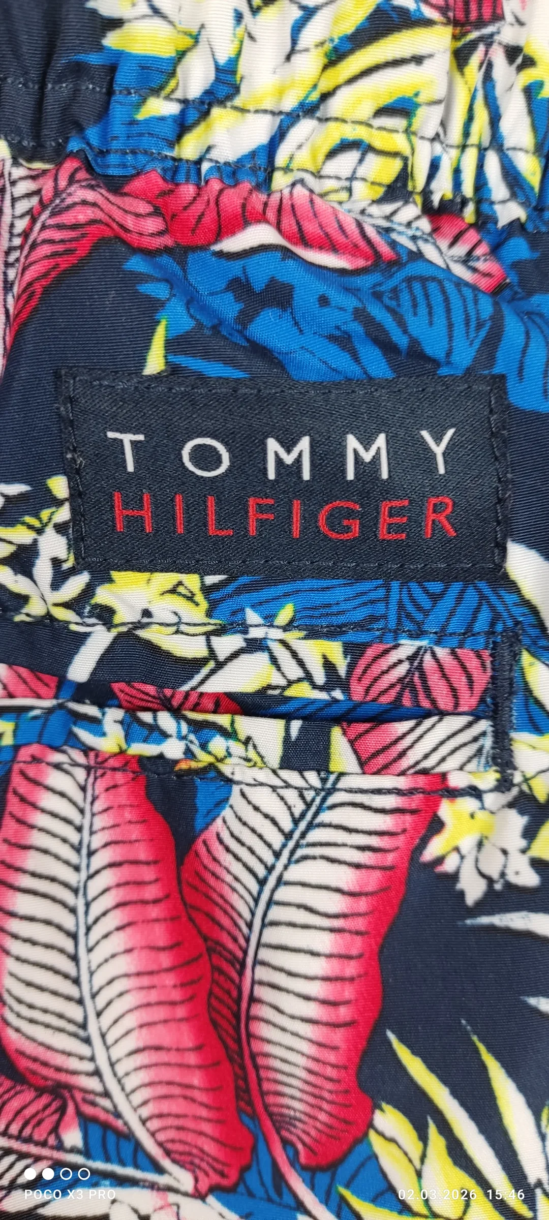 Tommy Hilfiger Badeshorts Geblümt XL | Premium-Marke – Bild 3