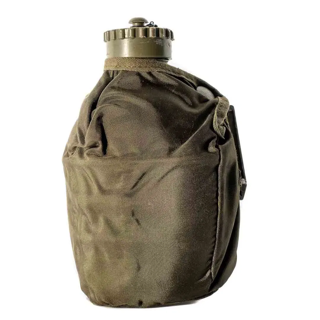 Original Feldflasche / Militärflasche des Österreichischen Bundesheeres in olivgrün - Bild 1