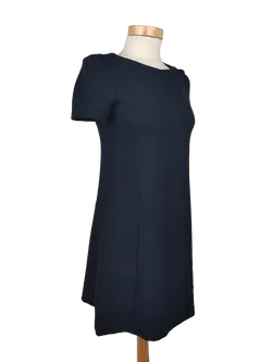 Zara Trafaluc Damen Midikleid, marine - Gr. XS - Bild 2