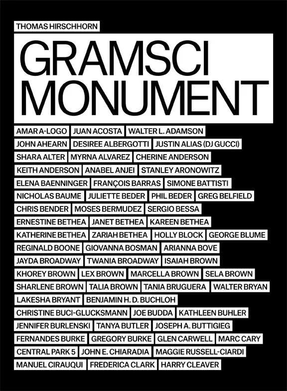 Thomas Hirschhorn - Gramsci Monument - Bild 2