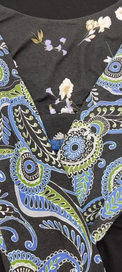 Desigual Damen Langarm Shirt mehrfarbig Gr. XL - Bild 3