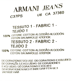 Armani Jeans Herren Hemd gestreift blau Gr. XXL - Bild 4