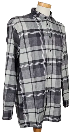 LUIGI Vintage Herren Hemd, grau - Gr. M  - Bild 2