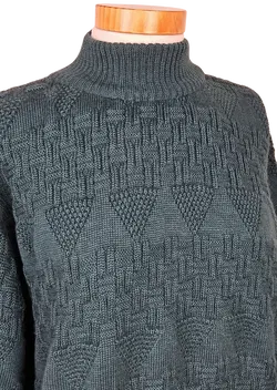 Eri Damen Vintage Pullover, grau - Gr. L - Bild 4