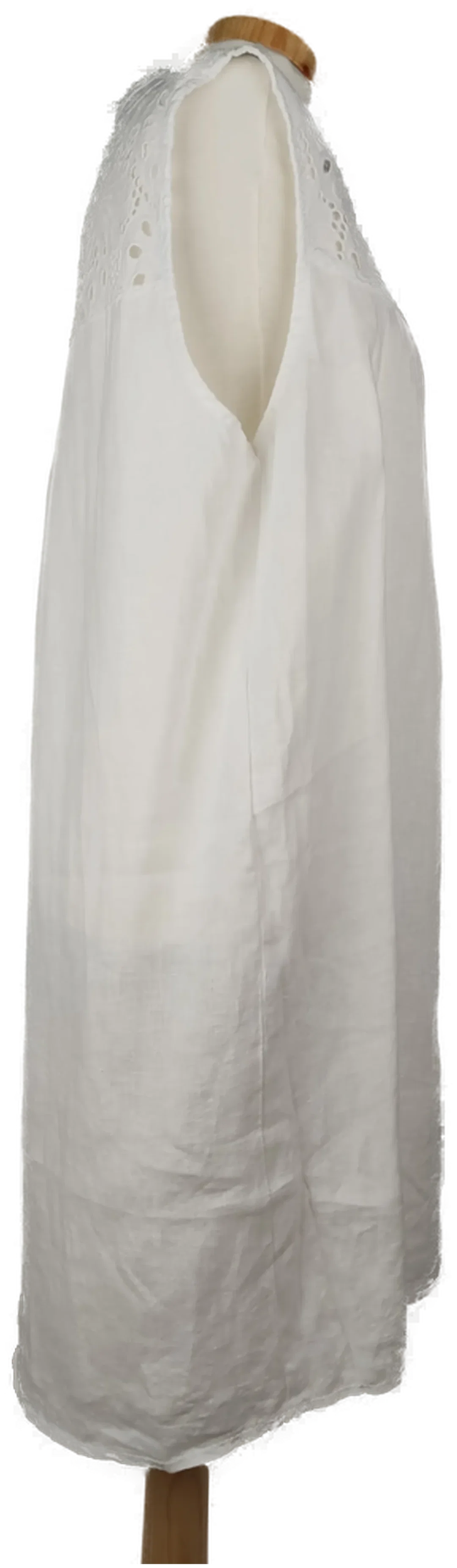  Rosemarine Damen Midikleid weiss mit Sptzendetails - M/38 – Bild 3