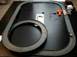 TCR Freispur-Autorennbahn 300 mit Hinderniswagen - Bild 5