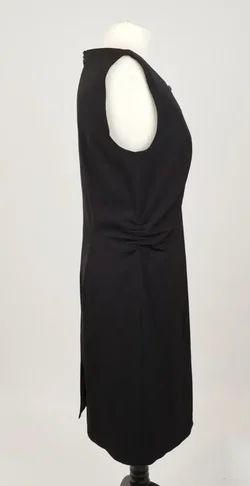 SET Schwarzes Midikleid - Gr. 38 / 90% Polyester, 10% Elasthan - Bild 2