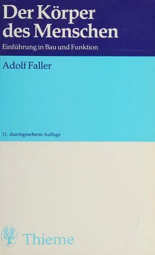 Der Körper des Menschen - Adolf Faller - Bild 1