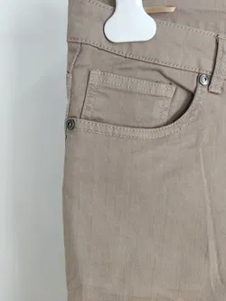 Blue Seven Damen Stretch-Jeans in Beige, Größe 46 - Bild 2