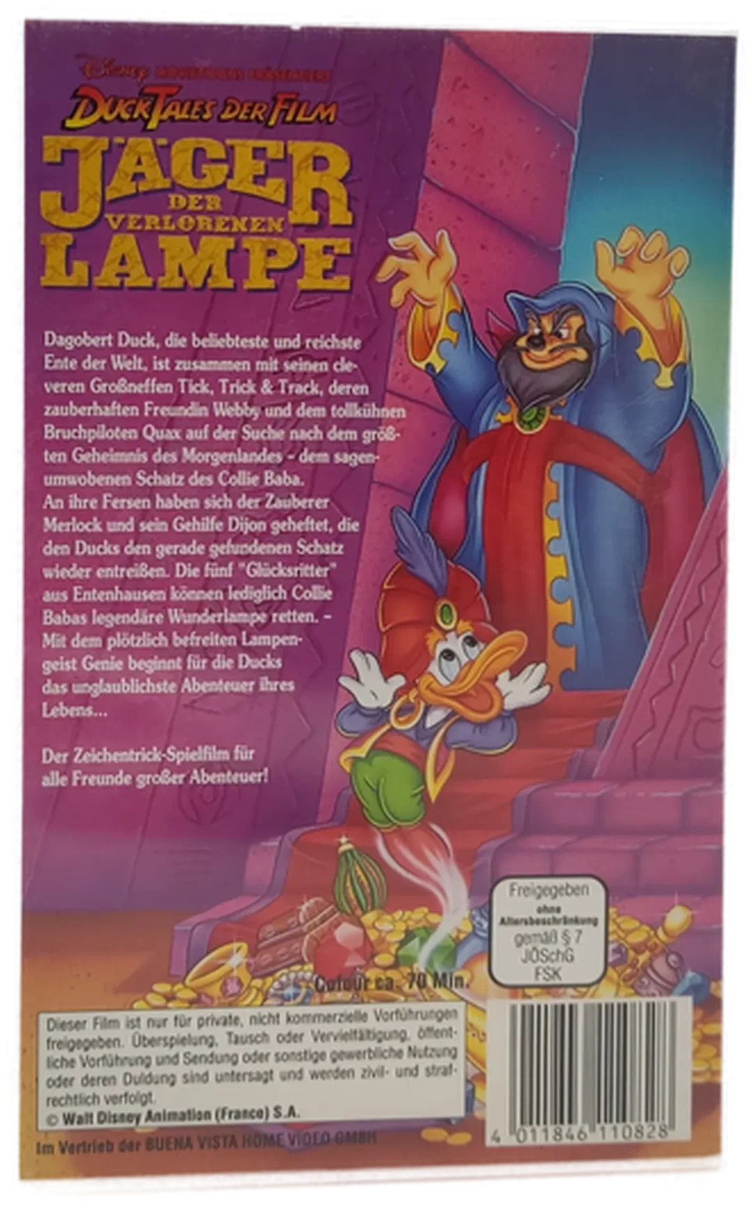 VHS "Duck Tales der Film - Jäger der verlorenen Lampe"  – Bild 2