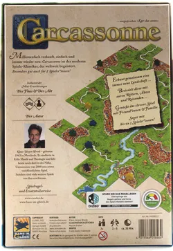 Carcassonne – Grundspiel (V3.0)  Hans im Glück | UNbox Now Edition | Spiel des Jahres 2001 - Bild 3