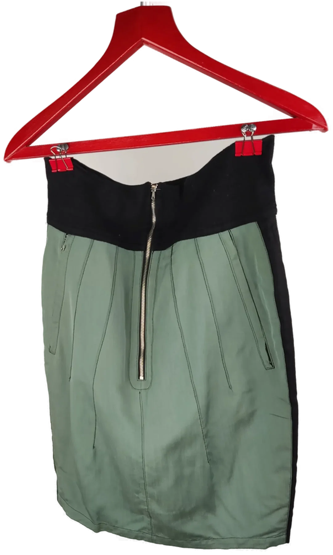 Lisa Damen Rock midi grün - 38/M – Bild 2