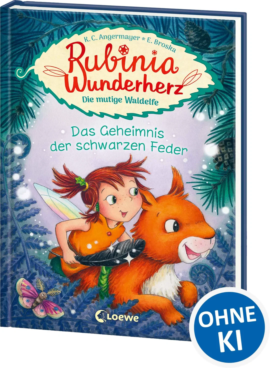 Rubinia Wunderherz, die mutige Waldelfe (Band 2) - Das Geheimnis der schwarzen Feder - Karen Christine Angermayer - Bild 2