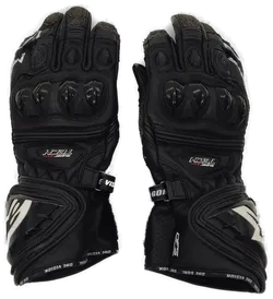 Paar Supertech Motorradhanschuhe Alpinsstar in Schwarz - Bild 1