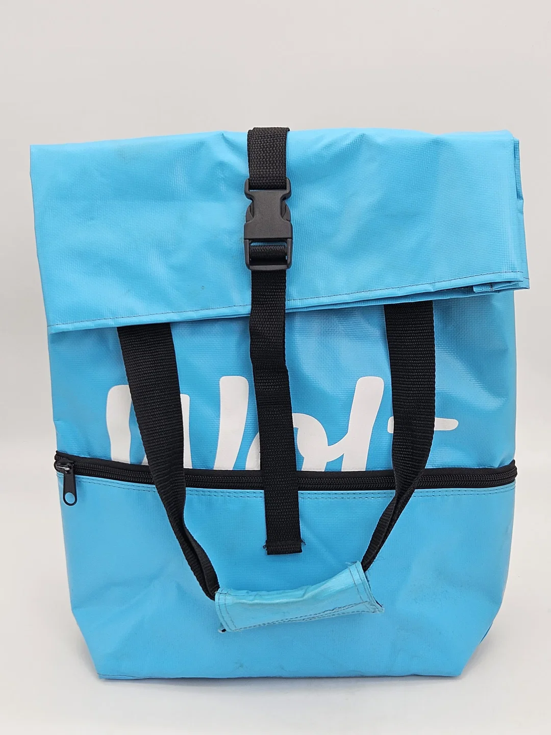 Wörkerei Upcycling WOLT Thermotasche  - blau - Bild 1
